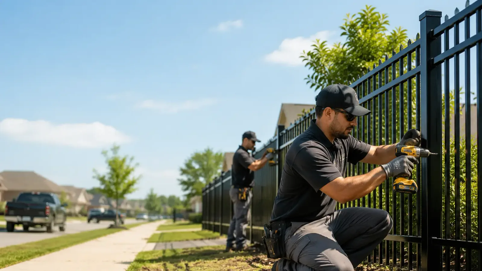 Metal Fence Installation in Hope, KS